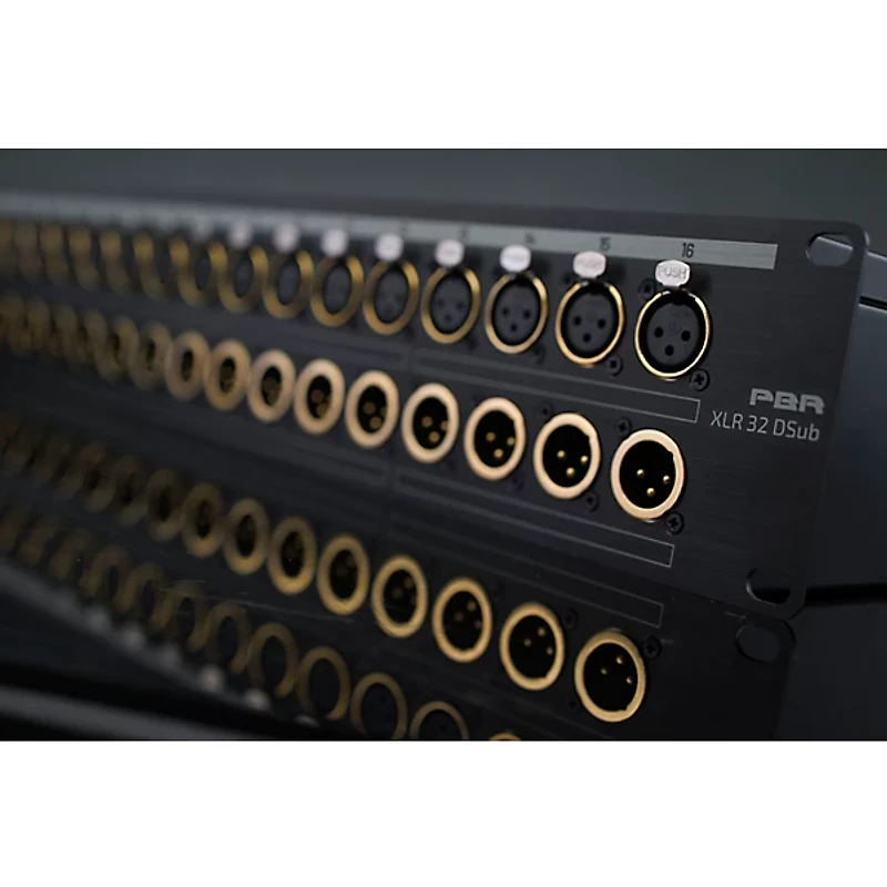 Black Lion Audio PBR XLR 32 D-Sub Patchbay