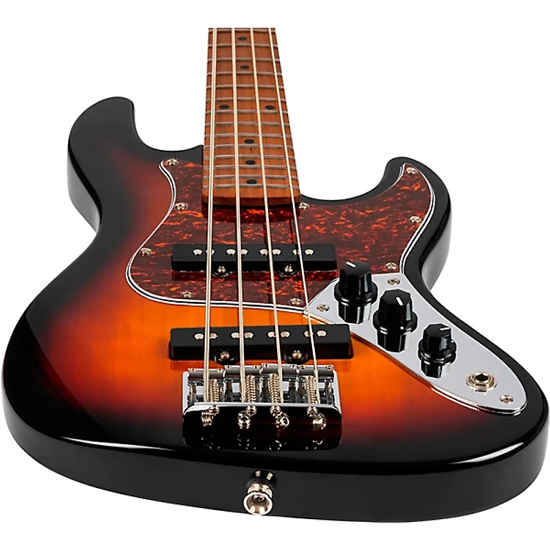 Flight Mini JB Bass SB Electric Bass Guitar Sunburst