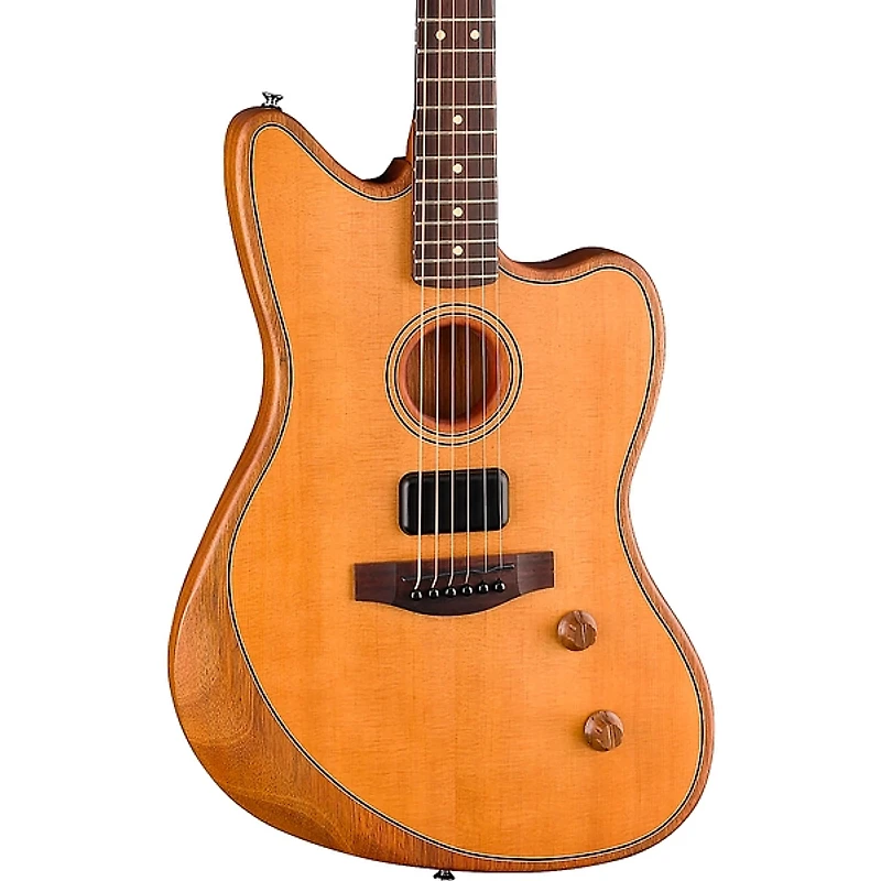 Fender Acoustasonic Standard Jazzmaster Acoustic-Electric Guitar -