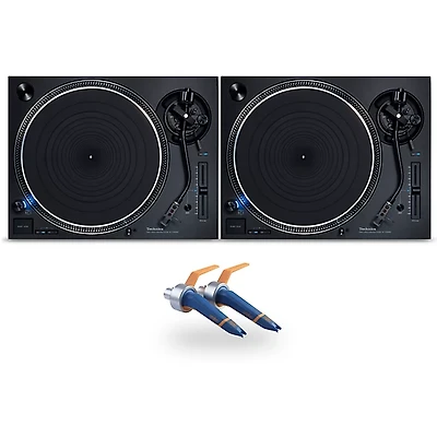 Technics SL-1210GR2 Professional Direct-Drive Turntable Pair with Ortofon Concorde DJ Cartridge Twin Pack