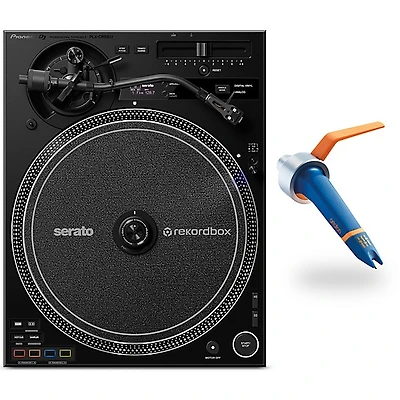 Pioneer DJ PLX-CRSS12 Professional Digital/Analog Turntable with Ortofon Concorde DJ Cartridge