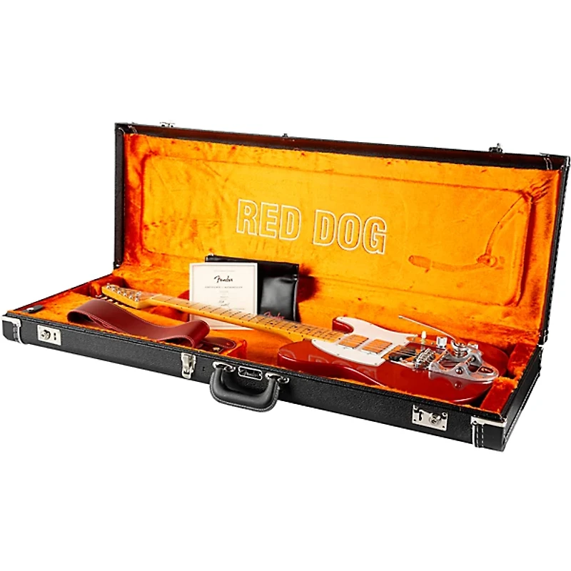 Fender Campbell Red Dog Telecaster Electric Guitar Red Dog Red