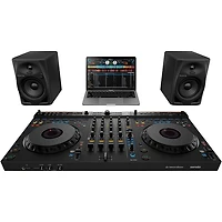 AlphaTheta DDJ-GRV6 Performance DJ Controller With Groove Circuit with Magma Cases DJ-Controller Workstation