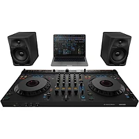 AlphaTheta DDJ-GRV6 Performance DJ Controller With Groove Circuit with Magma Cases DJ-Controller Workstation