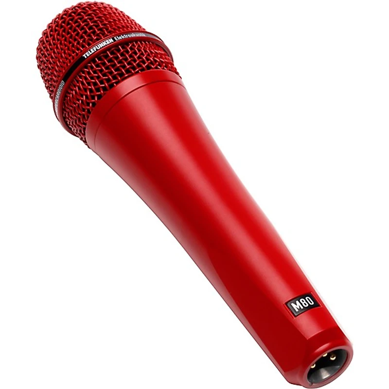 TELEFUNKEN M80 Supercardioid Dynamic Handheld Vocal Microphone -