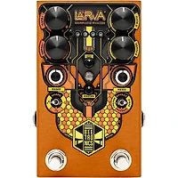 Beetronics FX Larva Morphing Phaser Effects Pedal Orange Anodized