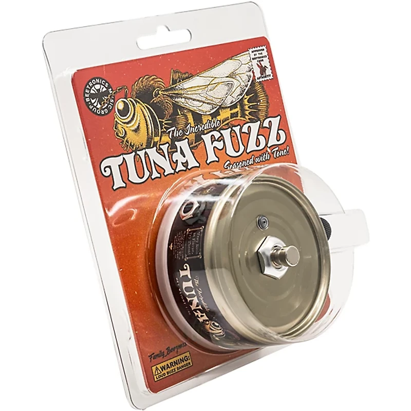 Beetronics FX Beetronics Tuna Fuzz Effects Pedal Silver