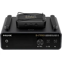 NUX B-7 Pro Professional 2.4GHz In Ear Monitoring Wireless System W/Clamp Black