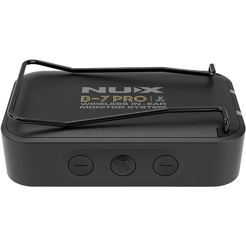 NUX B-7 Pro Professional 2.4GHz In Ear Monitoring Wireless System W/Clamp Black