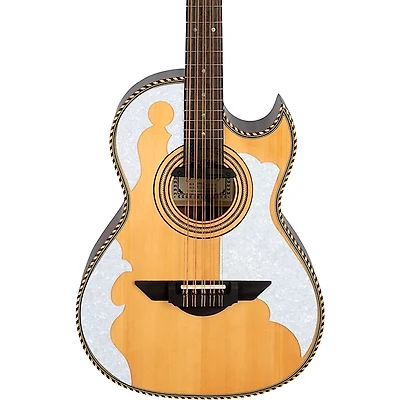 H. Jimenez LBQ4E El Patron Acoustic-Electric Bajo Quinto Natural