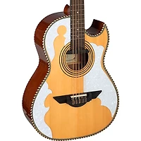 H. Jimenez LBQ4E El Patron Acoustic-Electric Bajo Quinto Natural