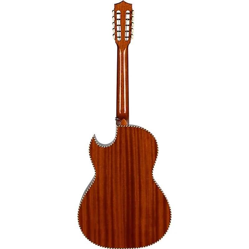 H. Jimenez LBQ3E El Murcielago Acoustic-Electric Bajo Quinto Natural