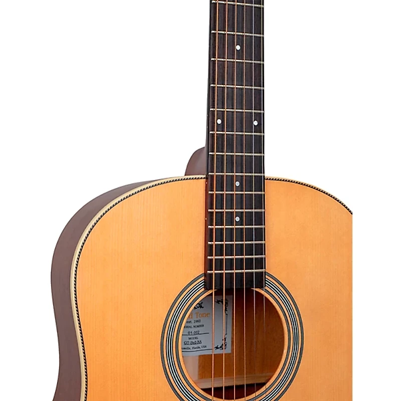 Gold Tone GT-Bell All Solid Wood Slope Shoulder Acoustic-Electric Guitar