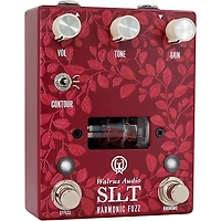 Walrus Audio Silt Harmonic Tube Fuzz Effects Pedal Floral Series 2024 Red