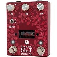 Walrus Audio Silt Harmonic Tube Fuzz Effects Pedal Floral Series 2024 Red