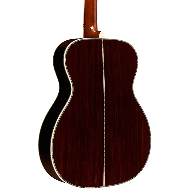 Martin OM-45 Spruce-Rosewood Left-Handed Orchestra Acoustic Guitar Natural