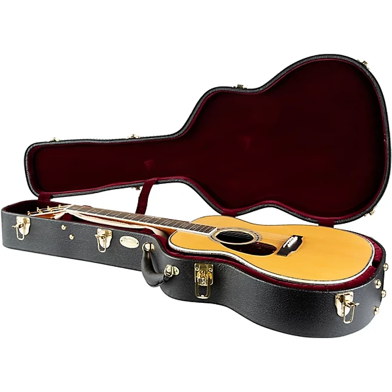 Martin OM-45 Spruce-Rosewood Left-Handed Orchestra Acoustic Guitar Natural