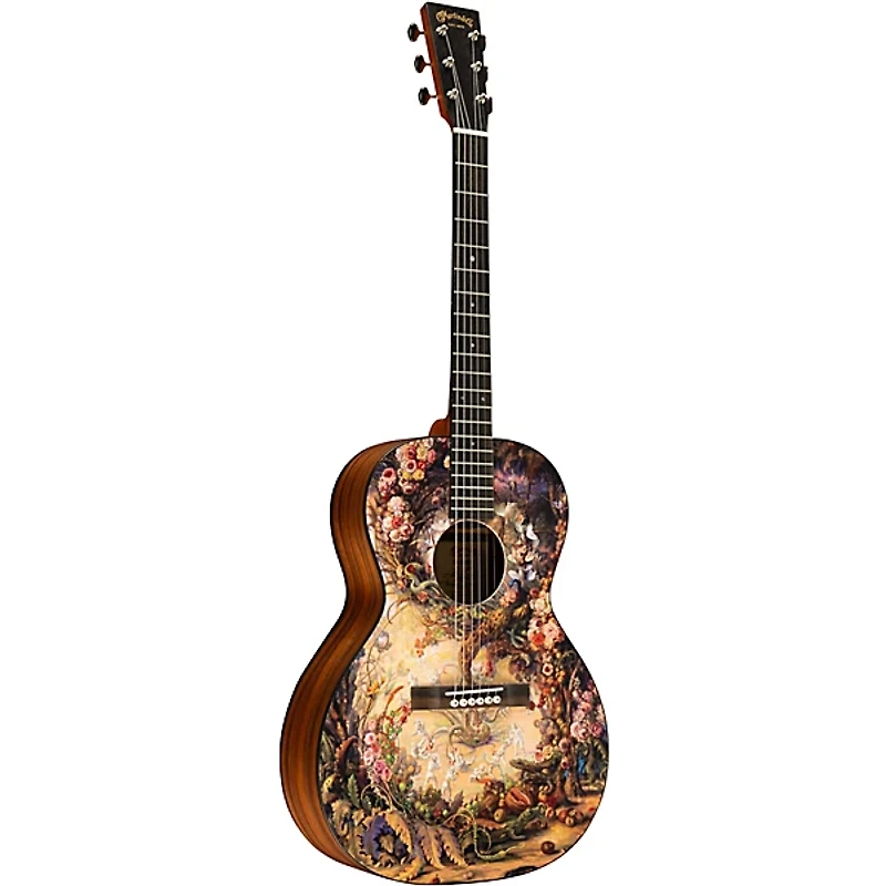 Martin 00L Oliver Limited-Edition Acoustic Guitar Graphic