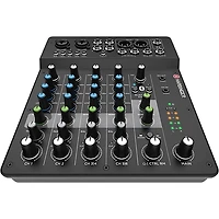 Harbinger LV8 8-Channel Analog Mixer With Gator Mixer Bag and Cables