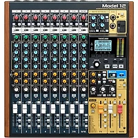 TASCAM Model 12 12-Channel All-in-One Mixer With Gator Mixer Bag and Cables