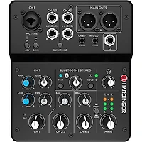 Harbinger LV7 7-Channel Analog Mixer With Gator Mixer Bag and Cables