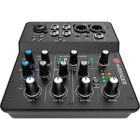 Harbinger LV7 7-Channel Analog Mixer With Gator Mixer Bag and Cables