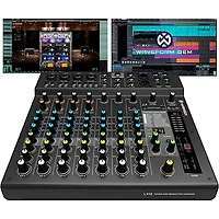 Harbinger LX12 12-Channel Analog Mixer With Gator Mixer Bag & Cables
