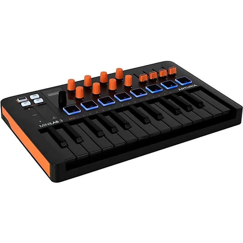 Arturia MiniLab 3 MIDI Controller - Orange