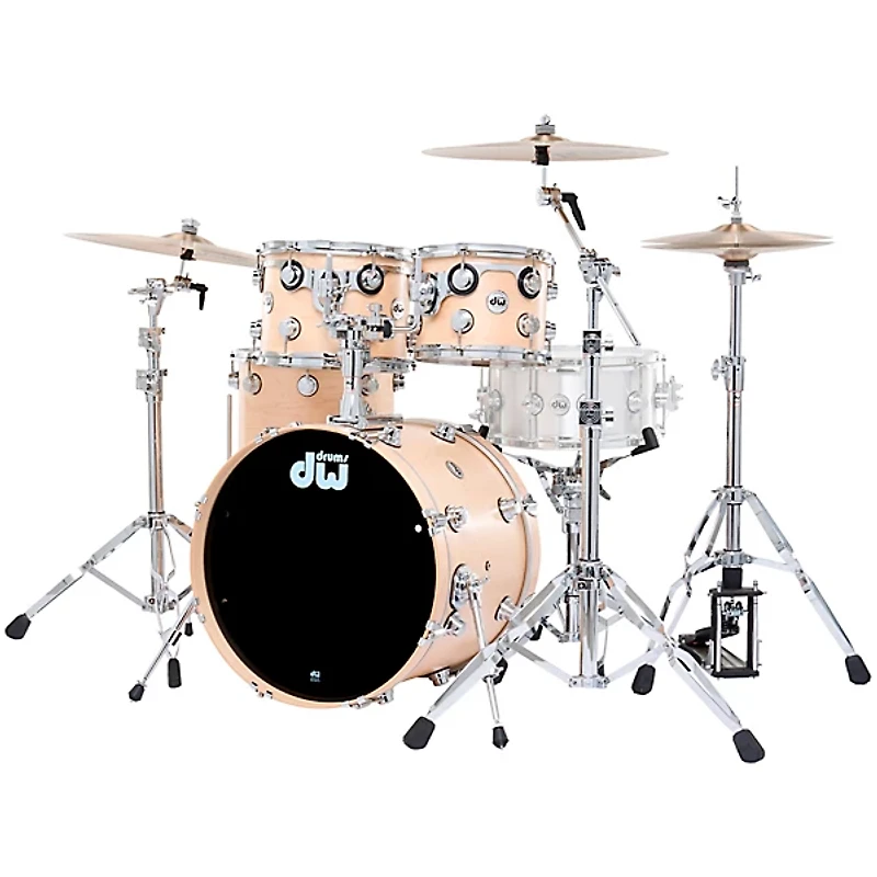 DW SSC Collectors Series 4-Piece Satin Oil Shell Pack With 20" Bass Drum