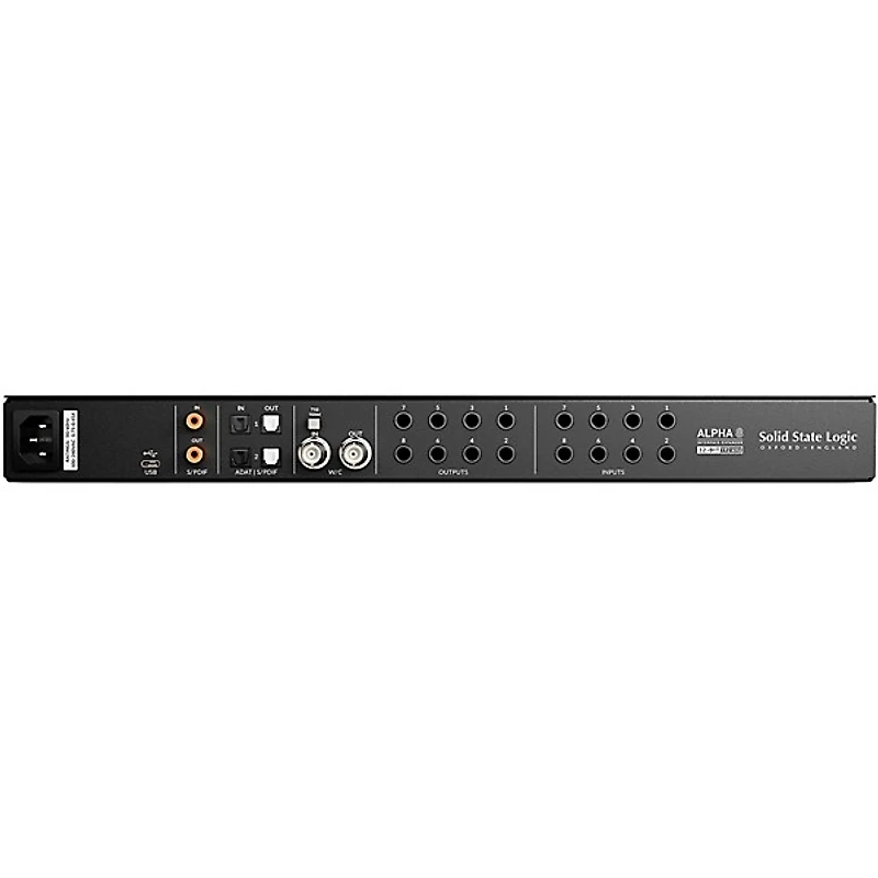 Solid State Logic Alpha 8 8x8 A/D & D/A Audio Converter & Expander