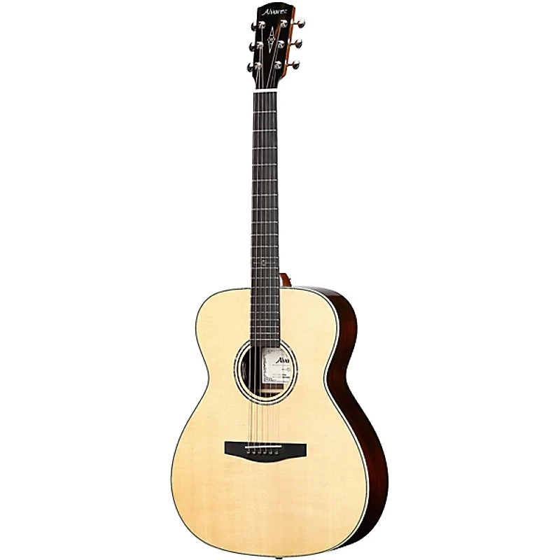 Alvarez LF710e Folk-OM Acoustic-Electric Guitar Daybreak