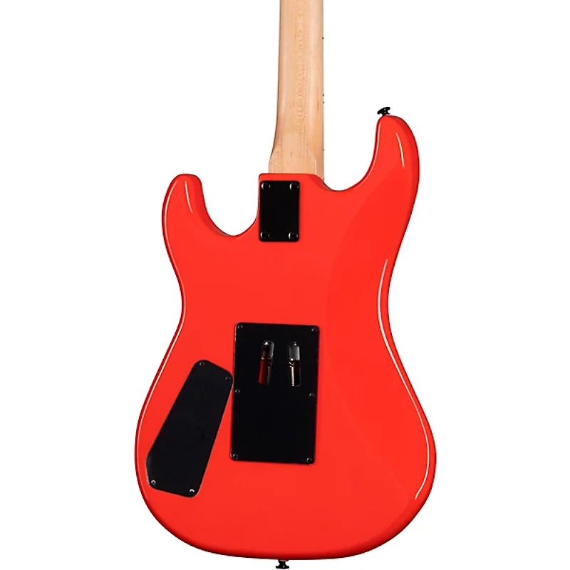 Kramer Baretta "Danger Zone" Electric Guitar Warning Tape on White Red