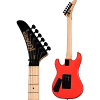 Kramer Baretta "Danger Zone" Electric Guitar Warning Tape on White Red