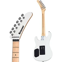 Kramer The 84 "The Illusionist" Electric Guitar 3D Black White Swirl