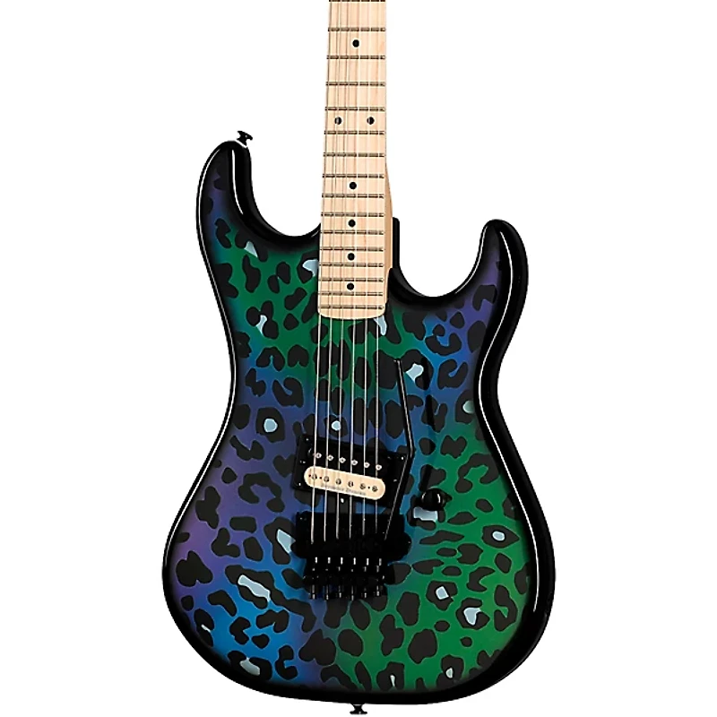 Kramer Baretta "Feral Cat" Electric Guitar Rainbow Leopard