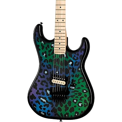 Kramer Baretta "Feral Cat" Electric Guitar Rainbow Leopard