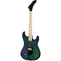 Kramer Baretta "Feral Cat" Electric Guitar Rainbow Leopard
