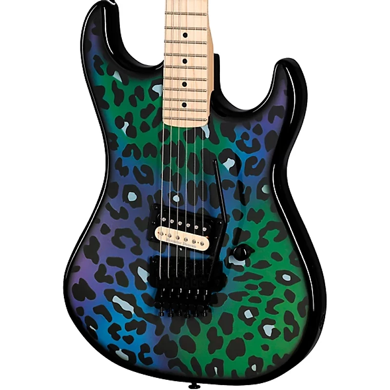 Kramer Baretta "Feral Cat" Electric Guitar Rainbow Leopard