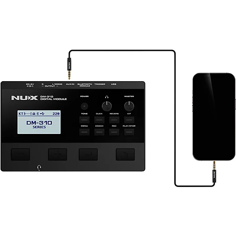 NUX DM-310 All Mesh Head Digital Drum Kit Black