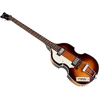 Hofner Ignition Series Left-Handed Short-Scale Violin Bass Guitar Sunburst