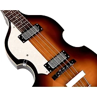 Hofner Ignition Series Left-Handed Short-Scale Violin Bass Guitar Sunburst