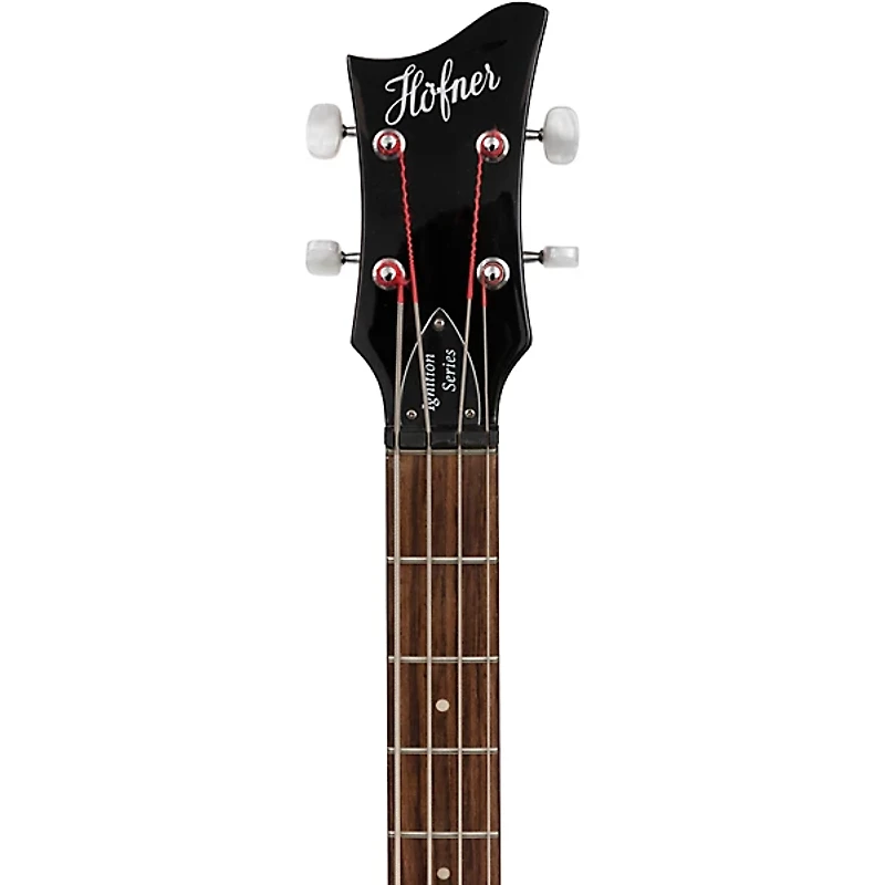 Hofner Ignition Series Left-Handed Short-Scale Violin Bass Guitar Sunburst