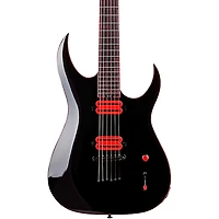 Schecter Guitar Research Sunset-6 Red Dawn Electric Guitar Gloss Black