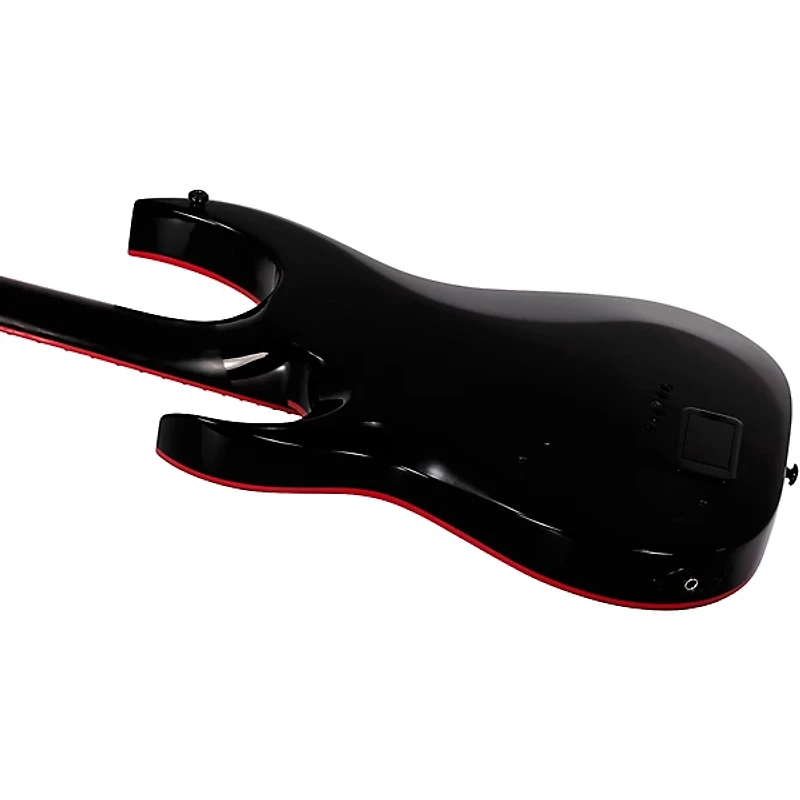 Schecter Guitar Research Sunset-6 Red Dawn Electric Guitar Gloss Black