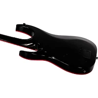 Schecter Guitar Research Sunset-6 Red Dawn Electric Guitar Gloss Black