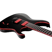 Schecter Guitar Research Sunset-6 Red Dawn Electric Guitar Gloss Black