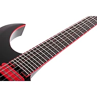 Schecter Guitar Research Sunset-6 Red Dawn Electric Guitar Gloss Black