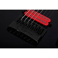 Schecter Guitar Research Sunset-7 ET Red Dawn Electric Guitar Gloss Black