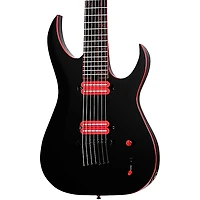 Schecter Guitar Research Sunset-7 Red Dawn Electric Guitar Gloss Black