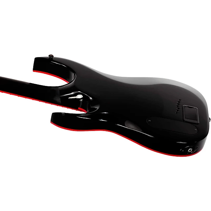 Schecter Guitar Research Sunset-7 Red Dawn Electric Guitar Gloss Black
